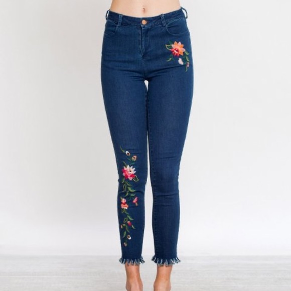 Flying Tomato Denim - Flying tomato fring hem jeans size med NWT